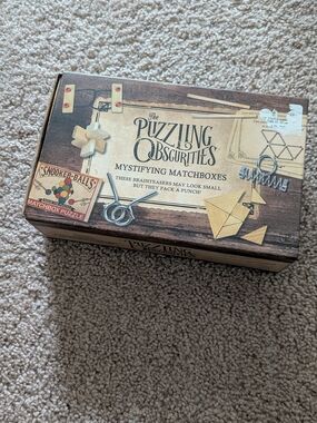 Puzzling Obscurities Mystifying Matchboxes